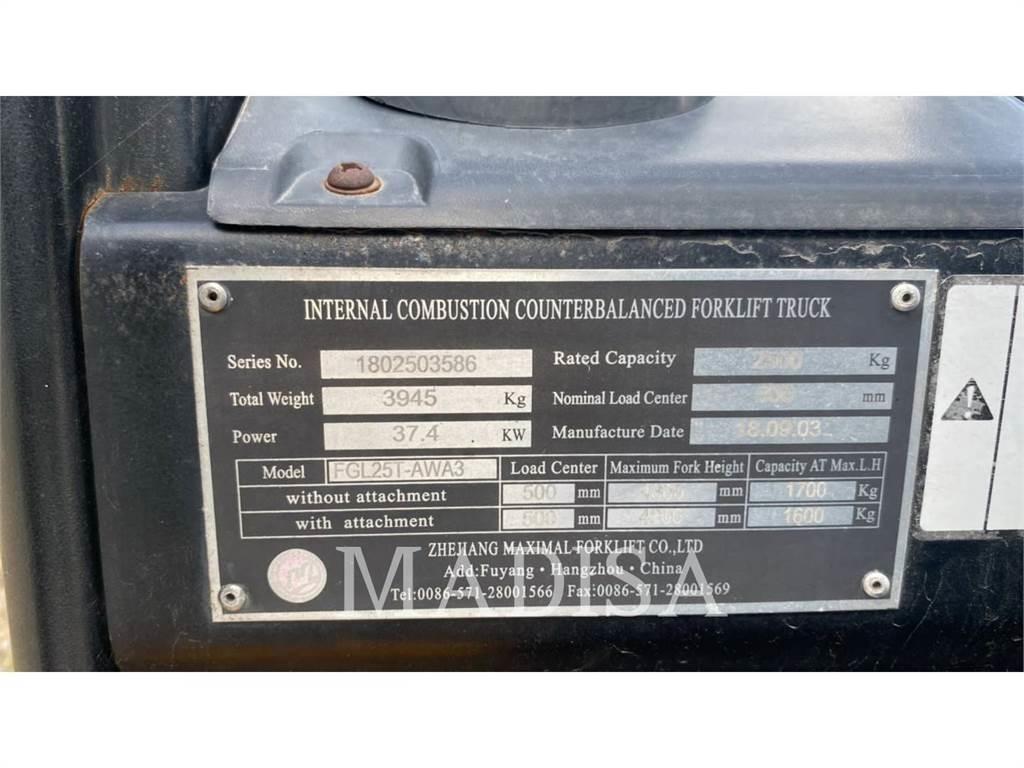 MAXI-LIFT FGL25T-WA3 Viljuškari - ostalo