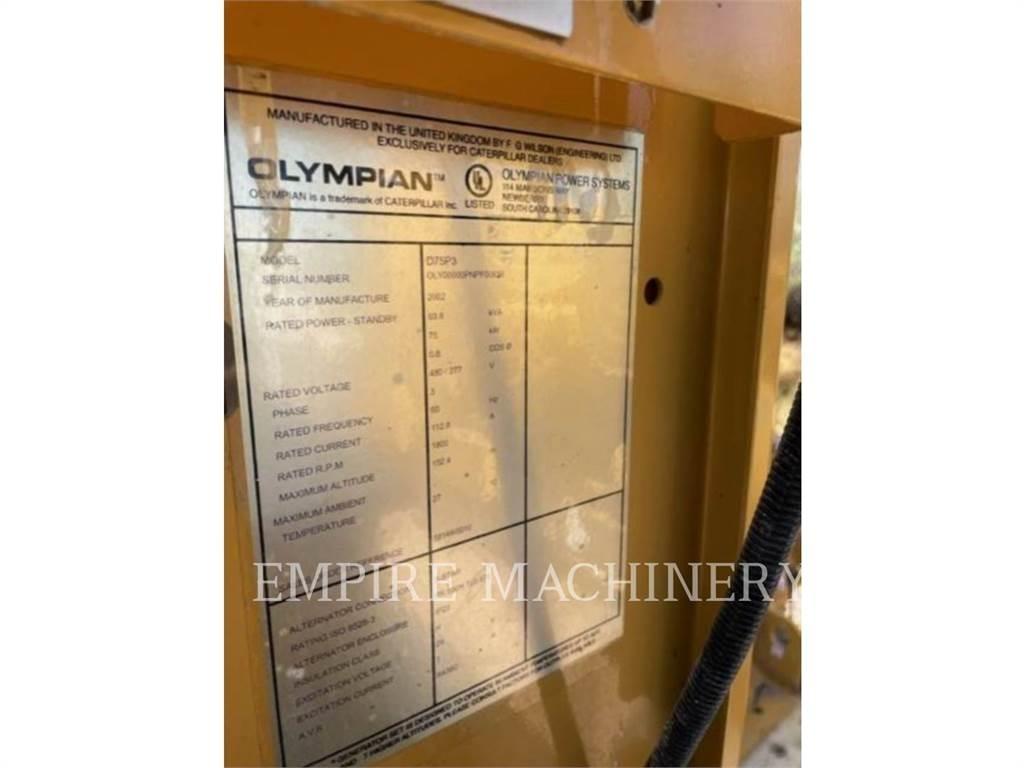 Olympian D75P3 Dizel generatori