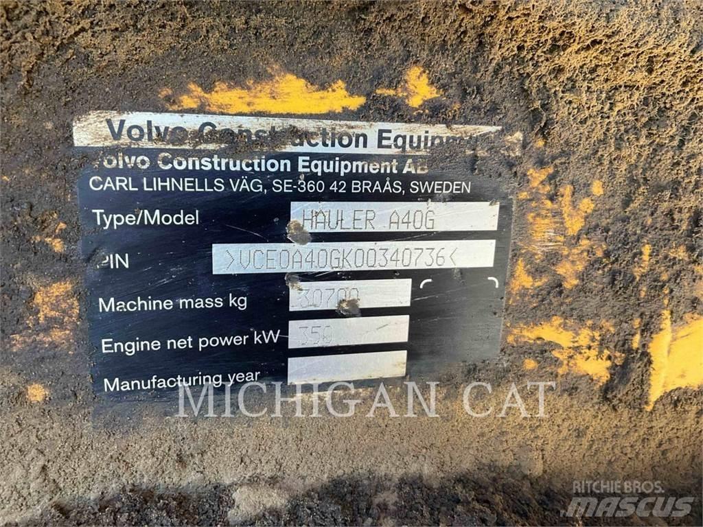 Volvo A40G Zglobni damperi
