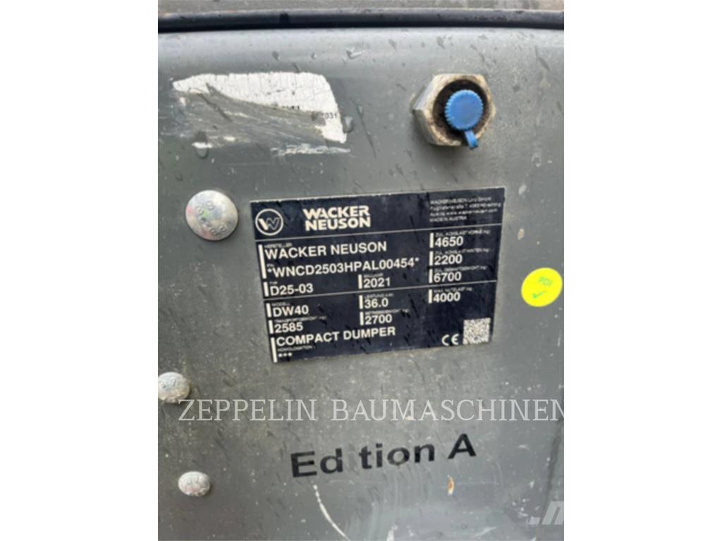 Wacker DW40 Zglobni damperi