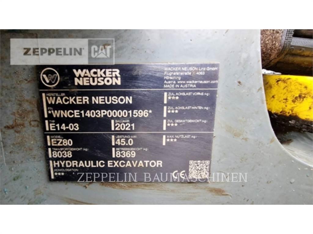 Wacker EZ80 Bageri guseničari