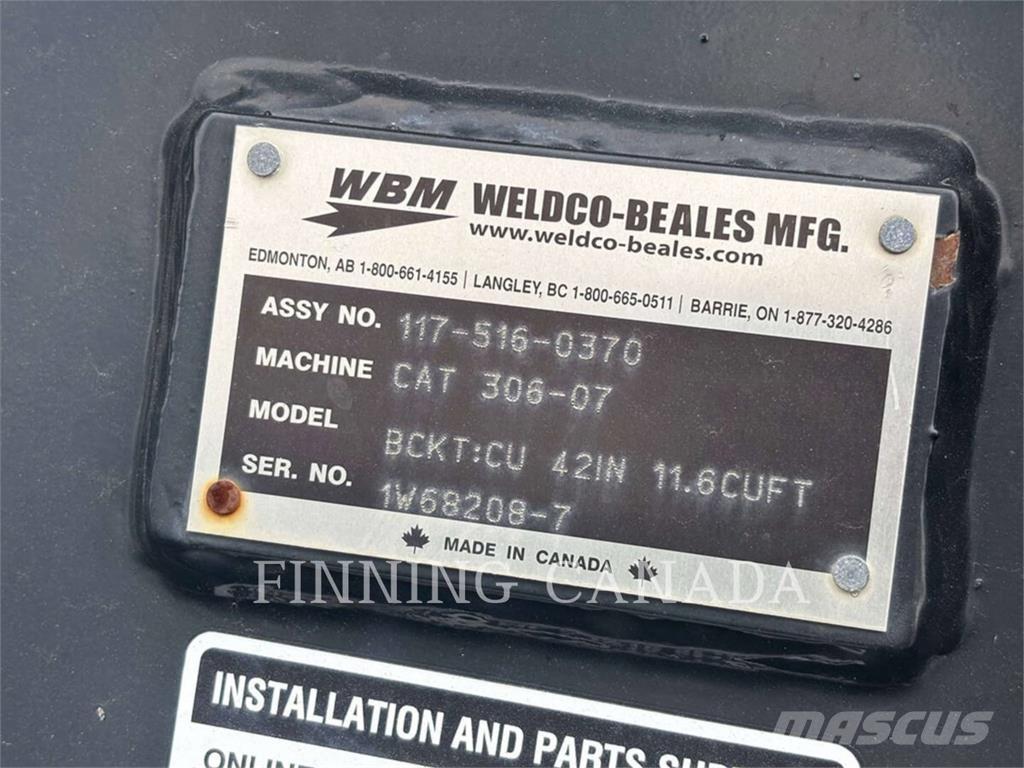 Weldco Beales MH6-BC-42 Kašike / Korpe