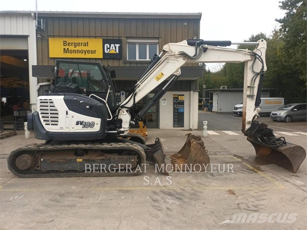 Yanmar SV100 Bageri guseničari