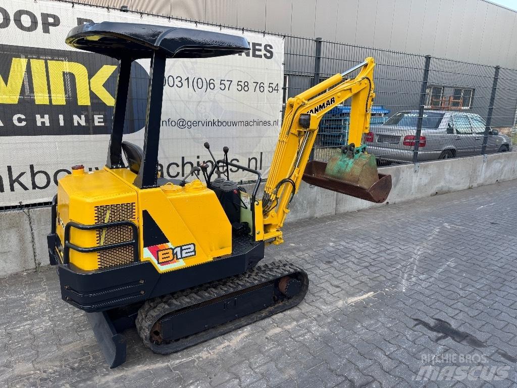 Yanmar B12 Mini bageri < 7t
