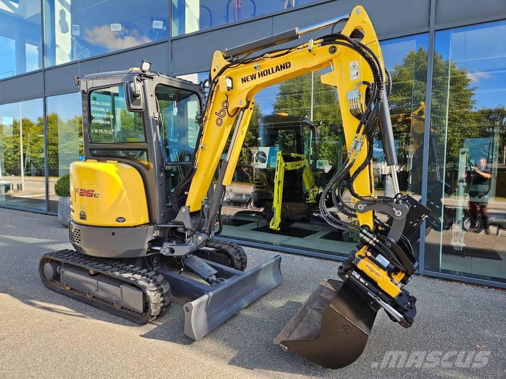 New Holland E 26 C Mini bageri < 7t