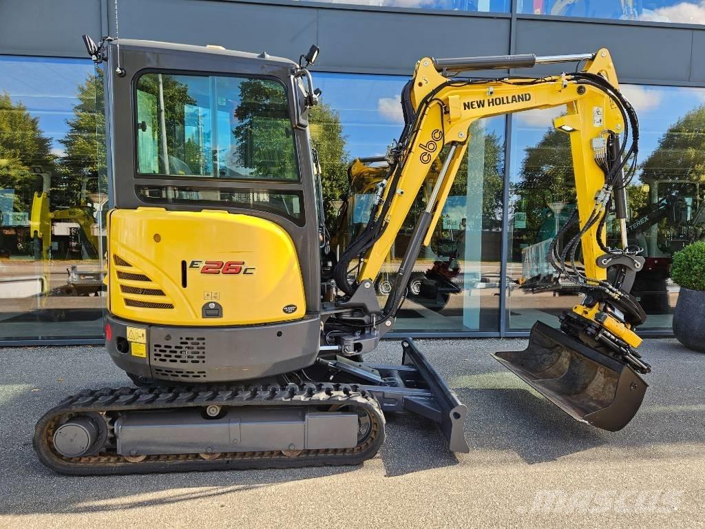 New Holland E 26 C Mini bageri < 7t
