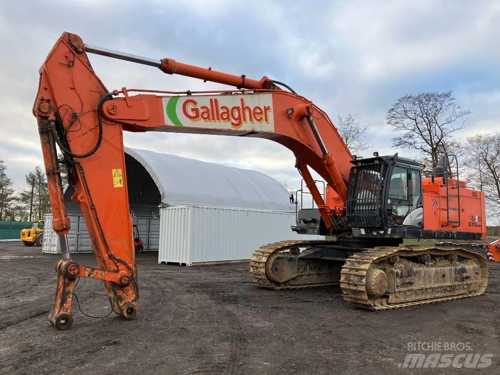Hitachi ZX670LCH-5B Bageri guseničari