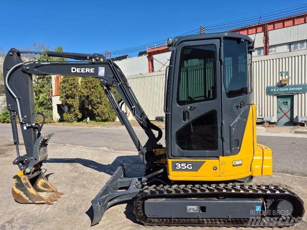 John Deere 35 G Bageri guseničari