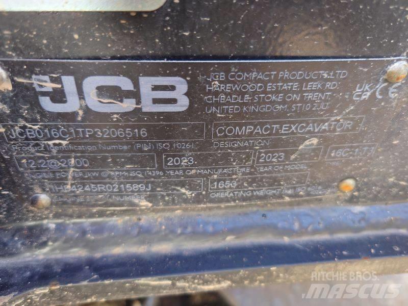 JCB 16 C-1 Mini bageri < 7t