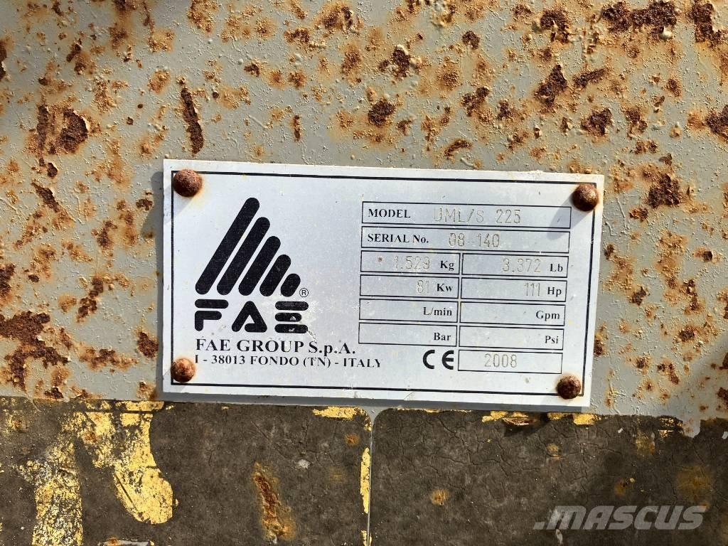 FAE UML/S 225 Roto drljače i motokultivatori