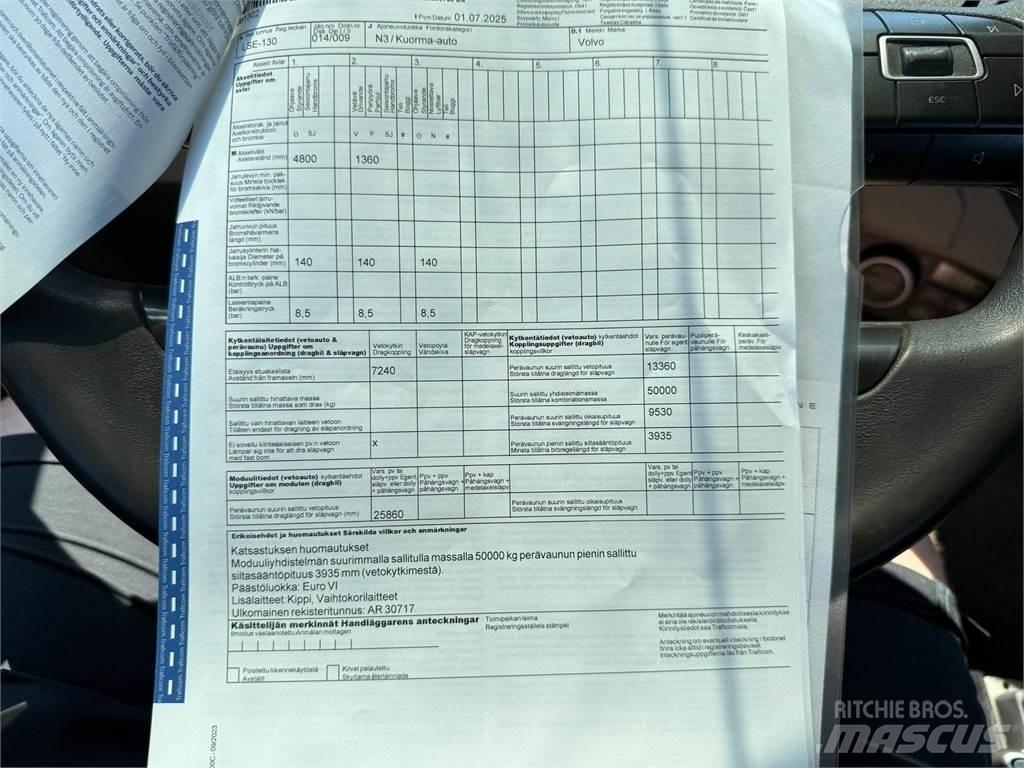 Volvo FM410 6x2*4 Rol kiper kamioni sa kukom za podizanje tereta