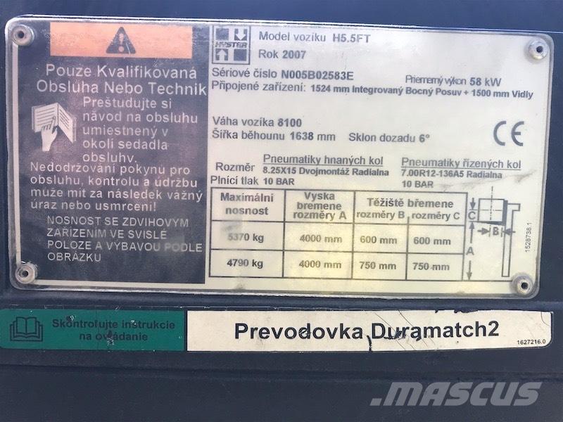 Hyster 5.5 FT Dizelski viljuškari