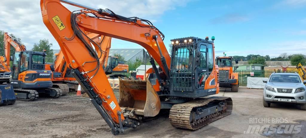 Doosan DX140LCR-5 Bageri guseničari