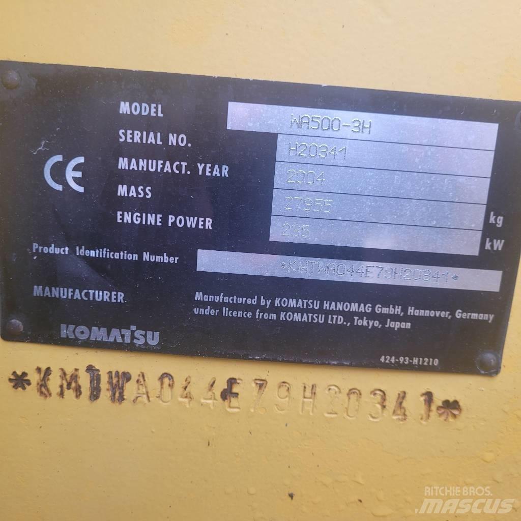 Komatsu WA500 Utovarivači na točkove