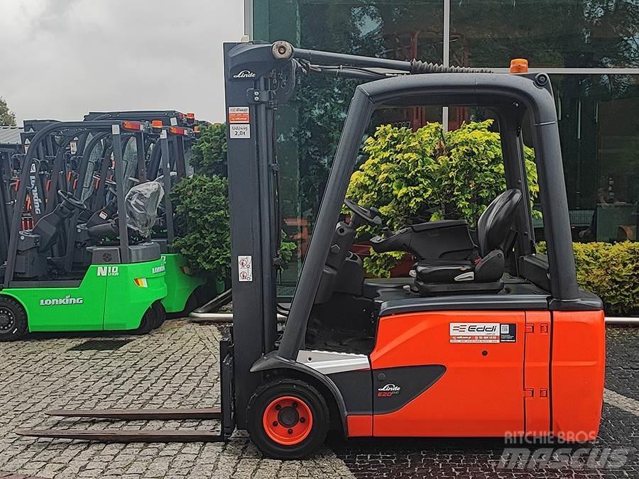 Linde E20L-02 Električni viljuškari