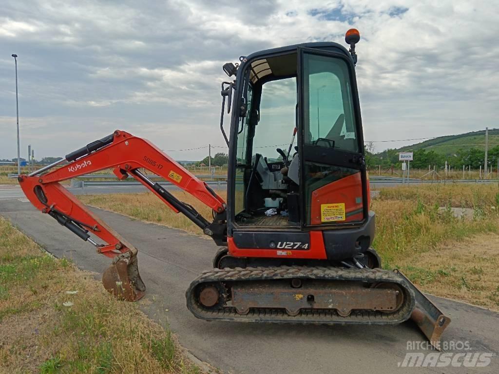 Kubota U 27-4 Mini bageri < 7t