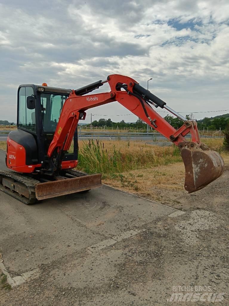 Kubota U 27-4 Mini bageri < 7t