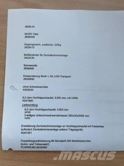 Komatsu WA 380-8 Utovarivači na točkove