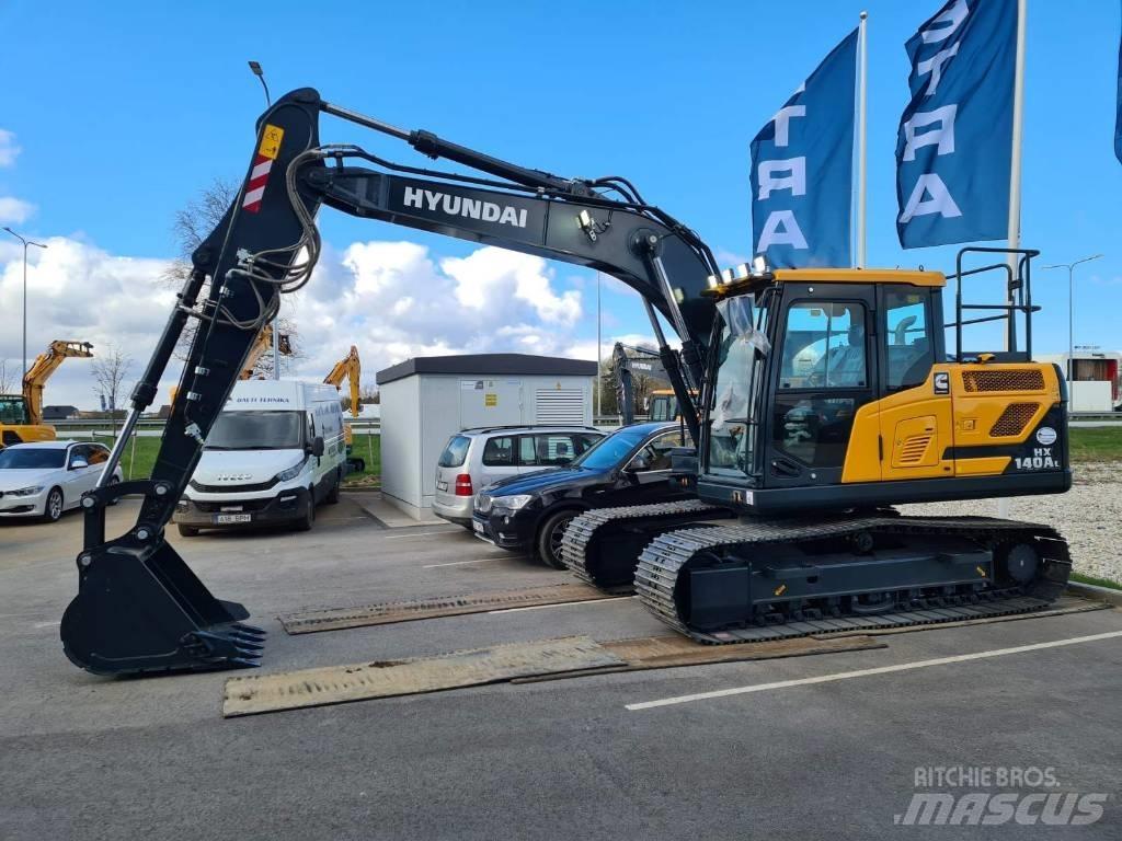 Hyundai HX140AL Bageri guseničari
