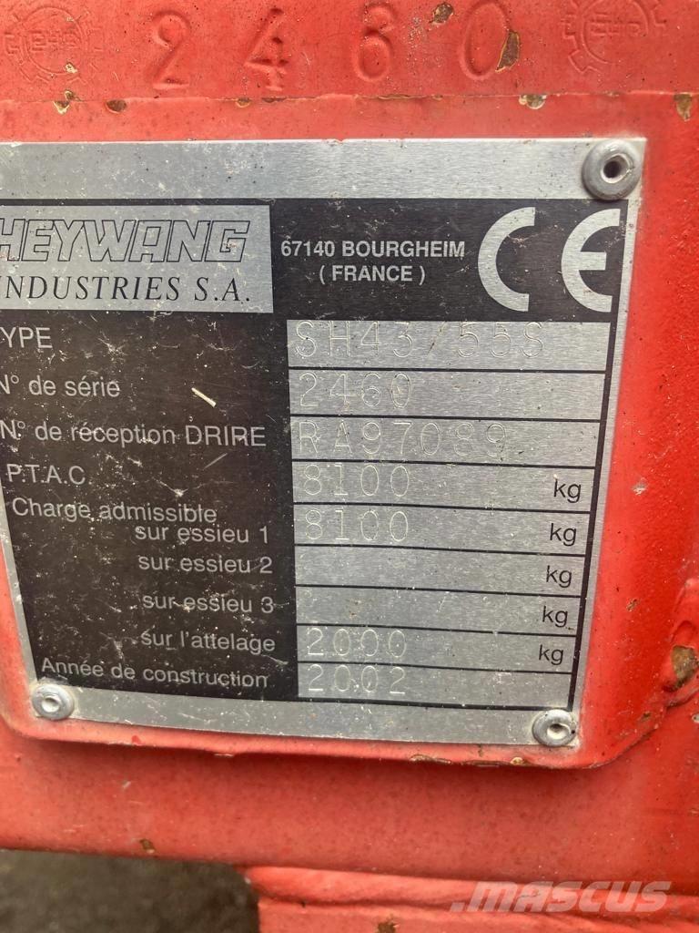 Heywang SH 43/55 S Rasturači đubriva