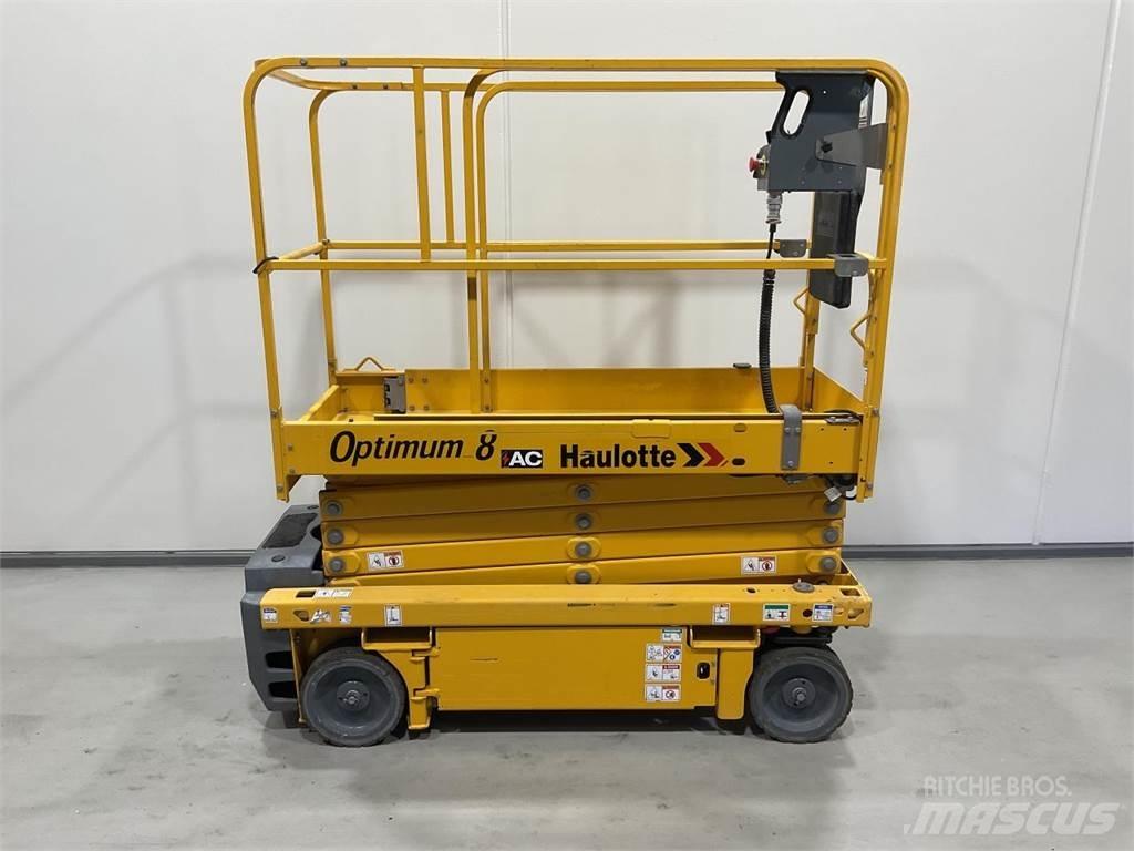 Haulotte OPTIMUM 8 Makazaste platforme