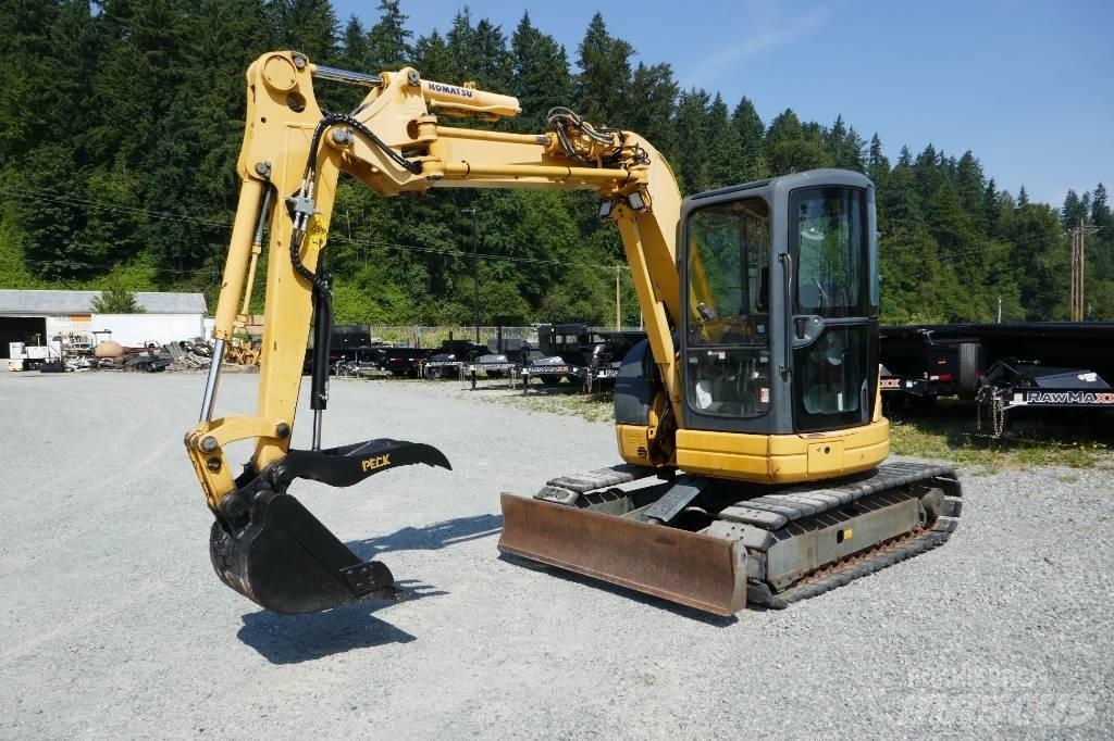 Komatsu PC58UU-5 Mini bageri < 7t