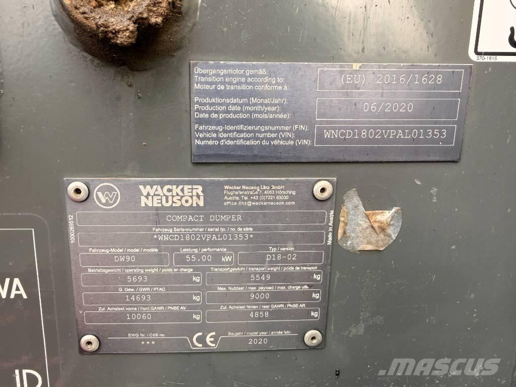 Wacker Neuson DW90 Damperi za gradilište