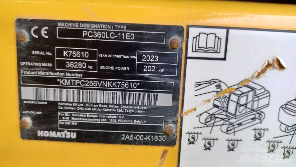 Komatsu PC360LC-11E0 Bageri guseničari
