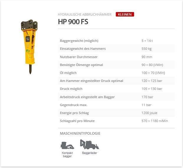 Indeco HP 900 FS Čekići
