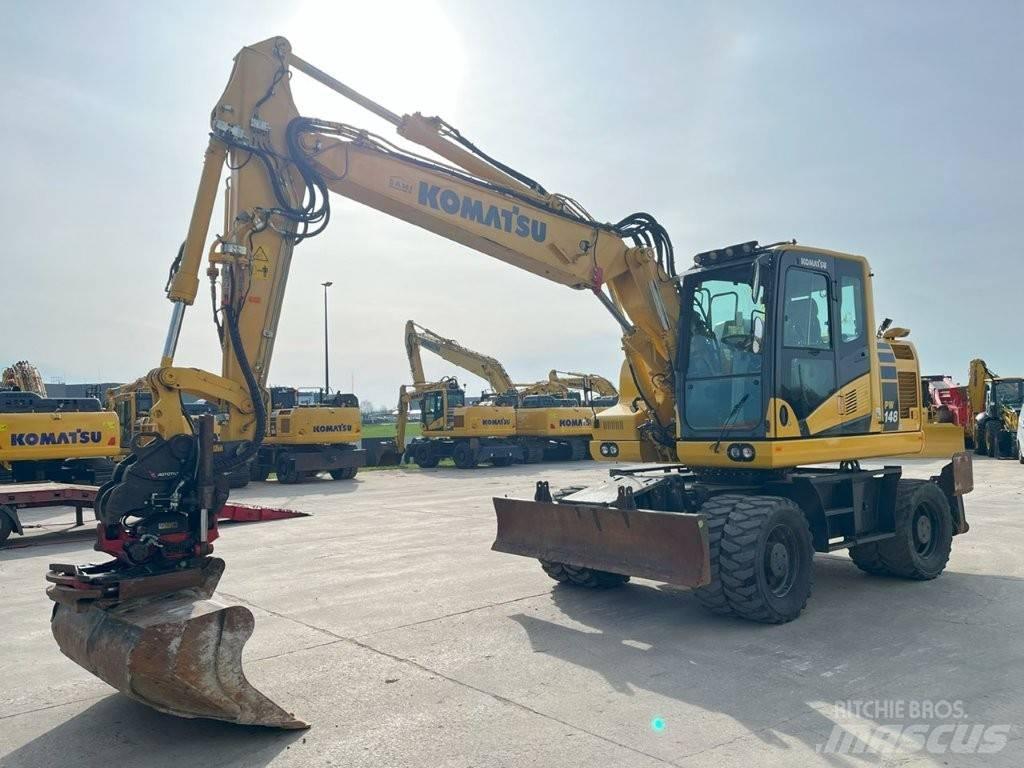 Komatsu PW 148-11 Bageri točkaši