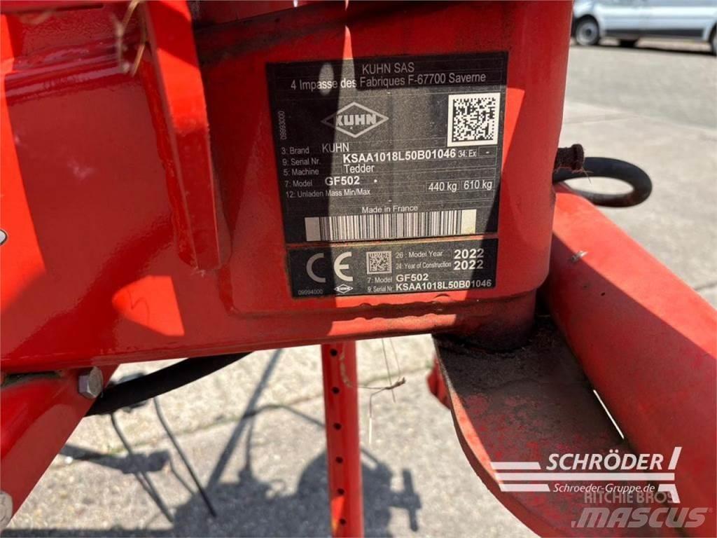 Kuhn GF 502 Okretači i sakupljači sena