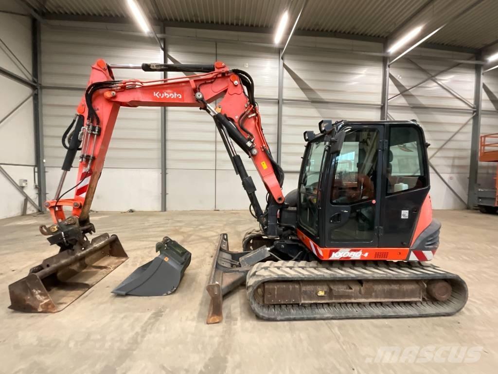 Kubota KX 080-4 Midi bageri 7t – 12t