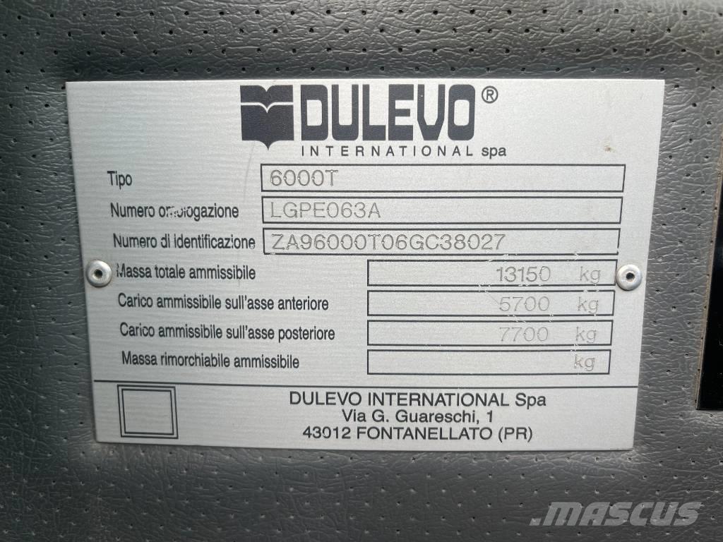 Dulevo 6000 Mašine za čišćenje