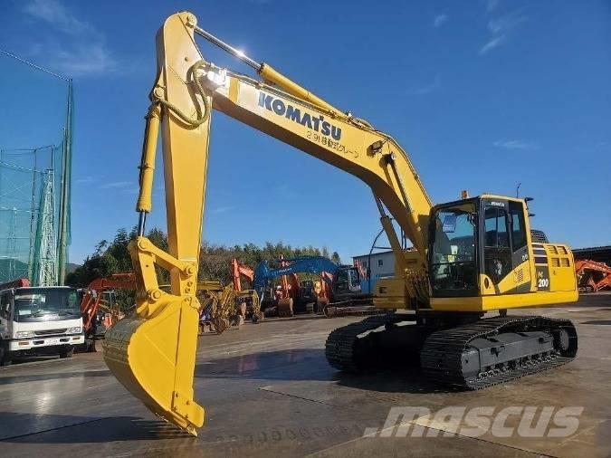 Komatsu PC 200 Bageri guseničari