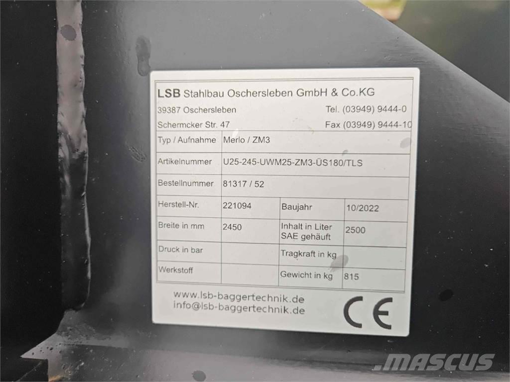 LSB U25-245 Oprema za prednji utovarivač