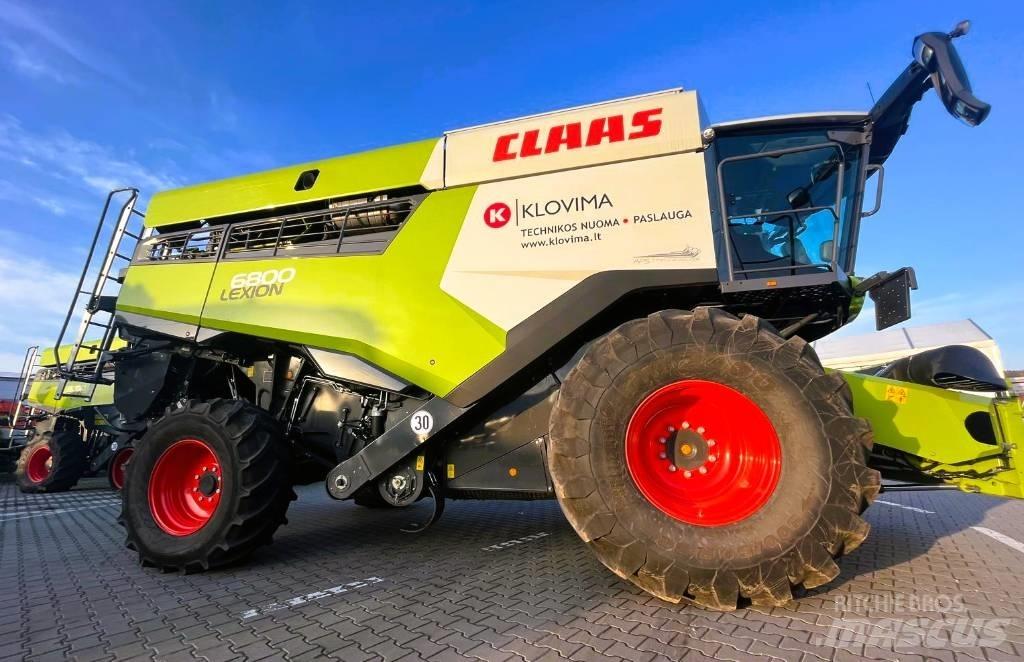 CLAAS Lexion 6800 Kombajni