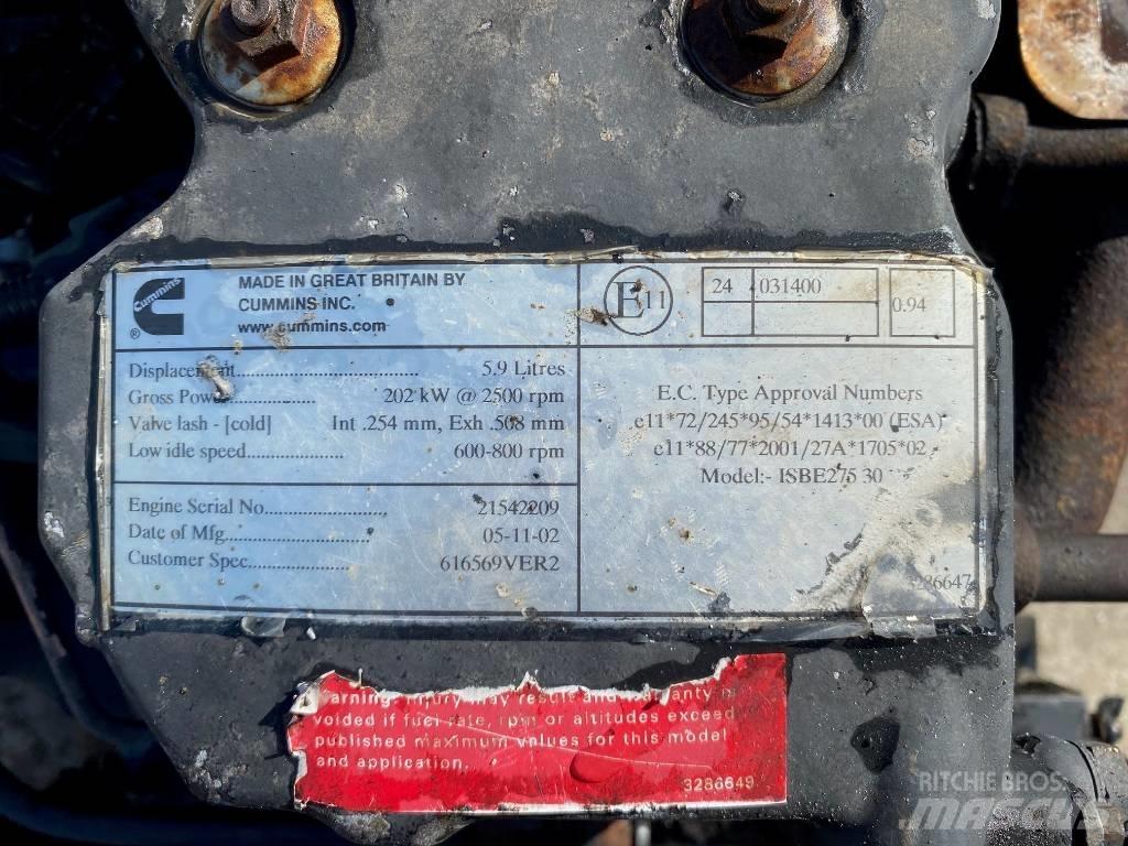 Cummins ISBE 275 30 Ostale kargo komponente