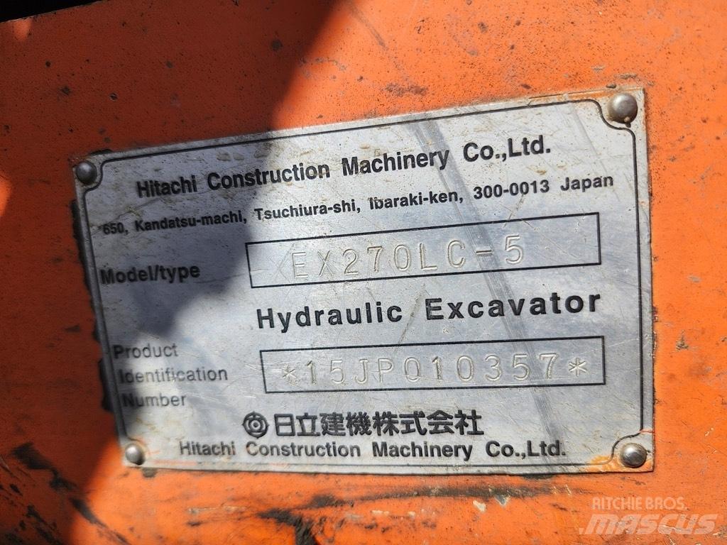 Hitachi EX 270 LC-5 Bageri guseničari