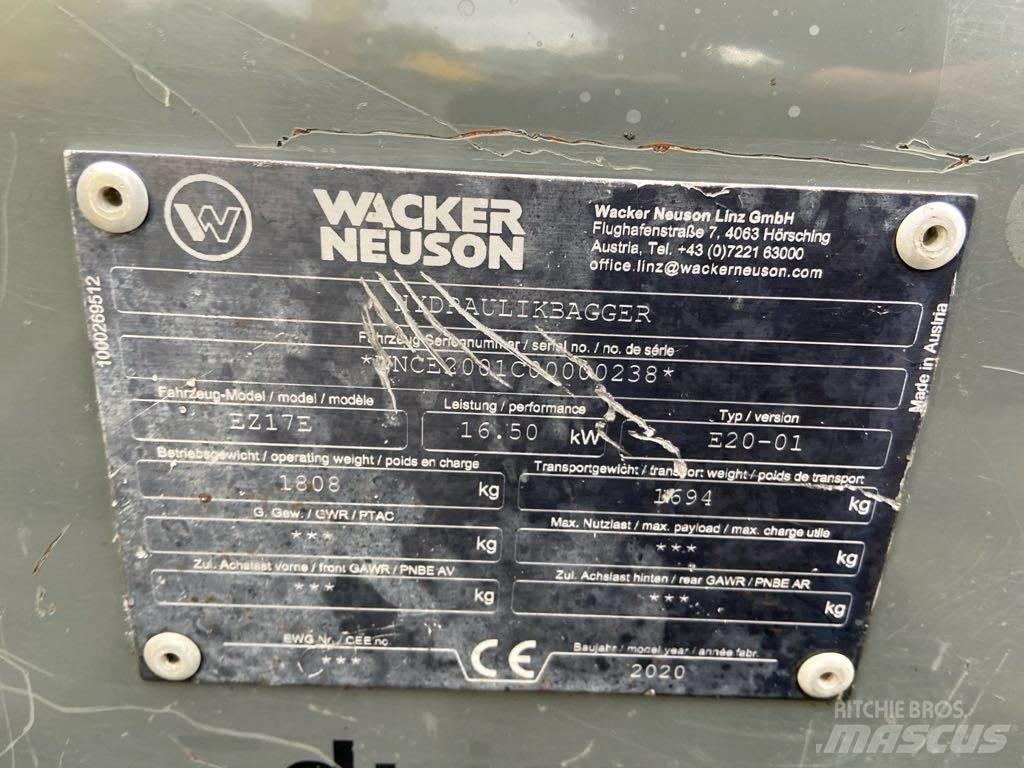 Wacker Neuson EZ17e Bageri guseničari