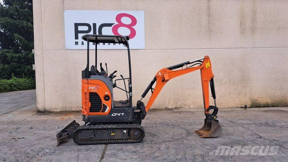 Doosan DX 17 Mini bageri < 7t