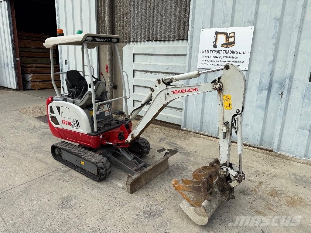 Takeuchi TB 216 Mini bageri < 7t