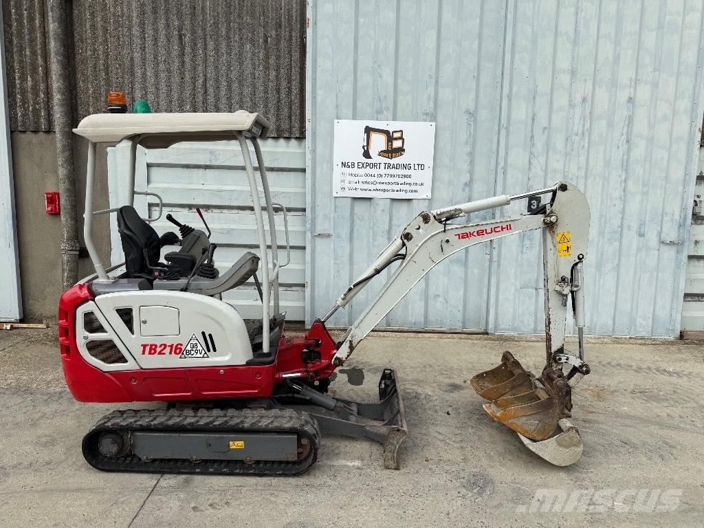 Takeuchi TB 216 Mini bageri < 7t