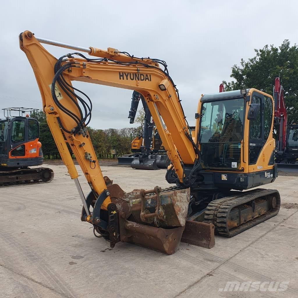 Hyundai R55 Mini bageri < 7t