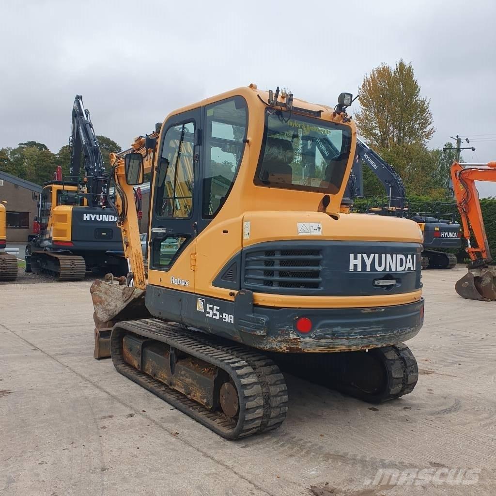 Hyundai R55 Mini bageri < 7t
