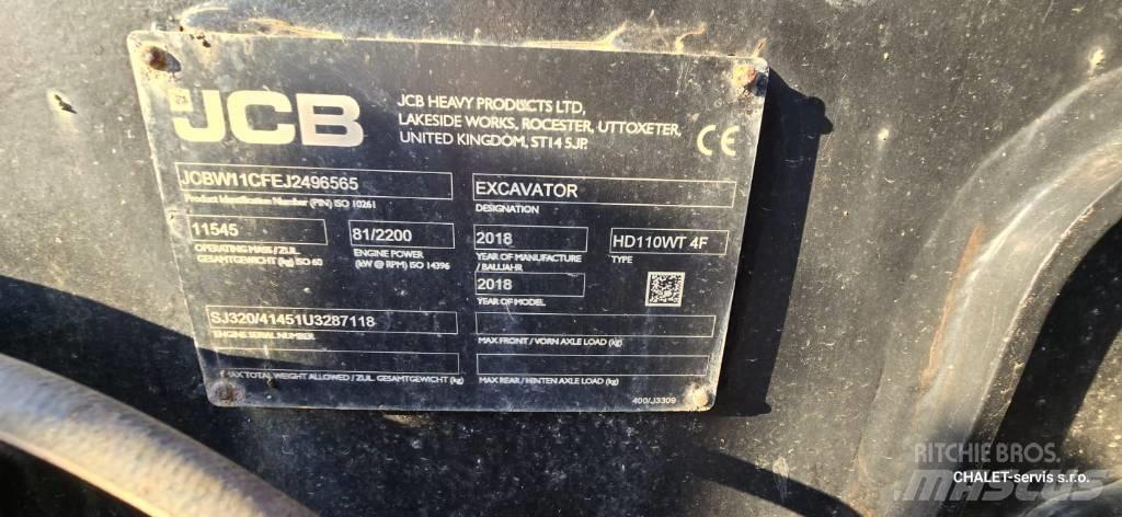JCB 110 W Hydradig Bageri točkaši
