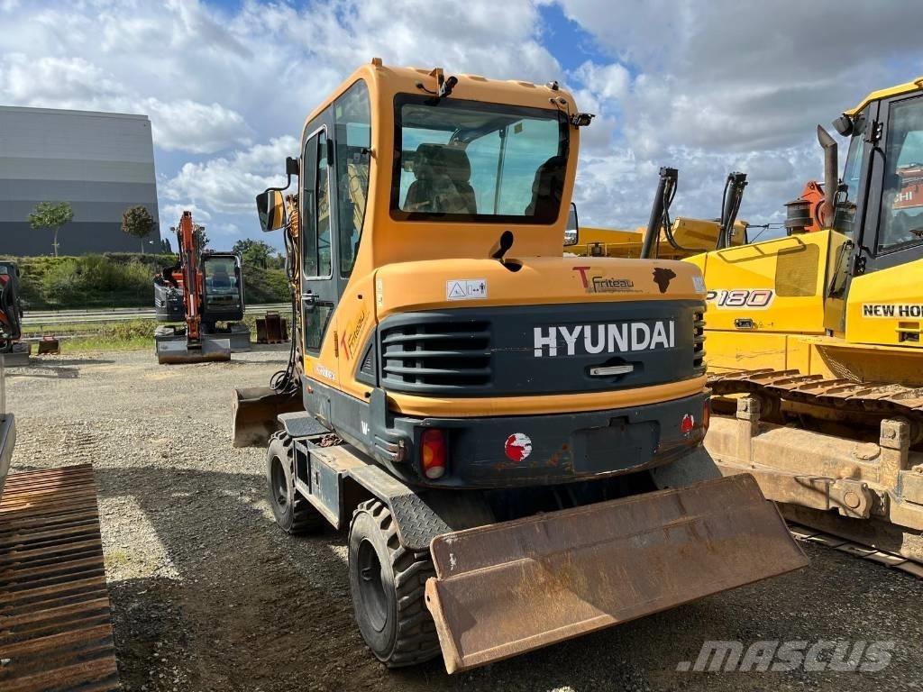 Hyundai R55W-9 Bageri točkaši