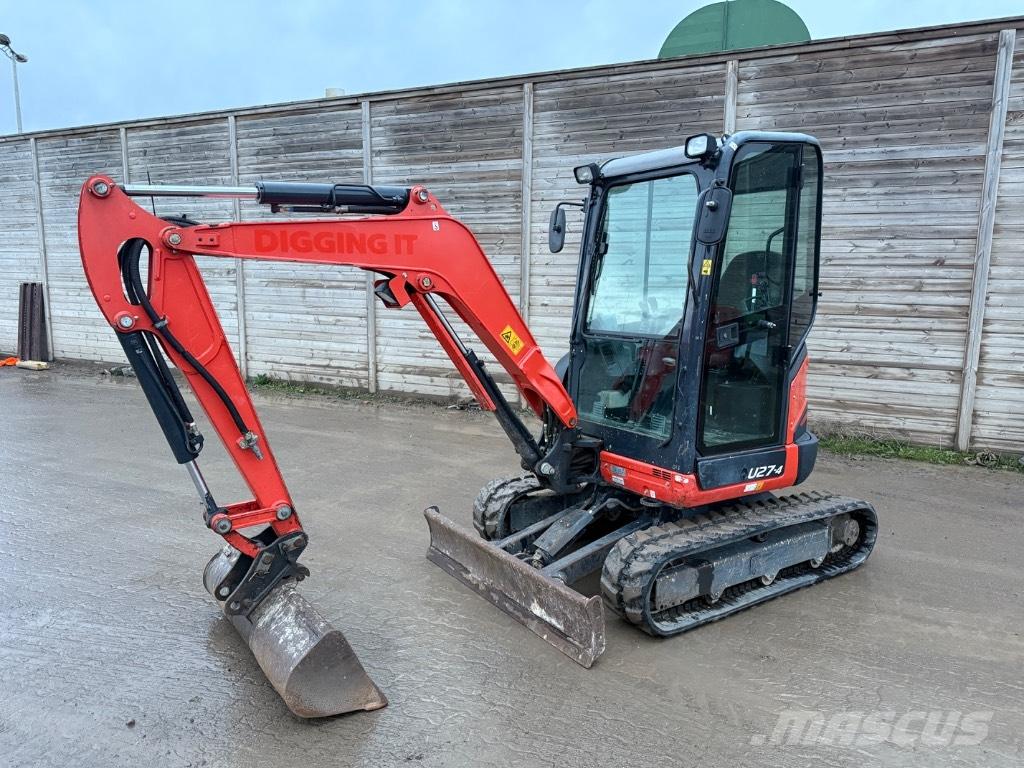Kubota U 27-4 Mini bageri < 7t