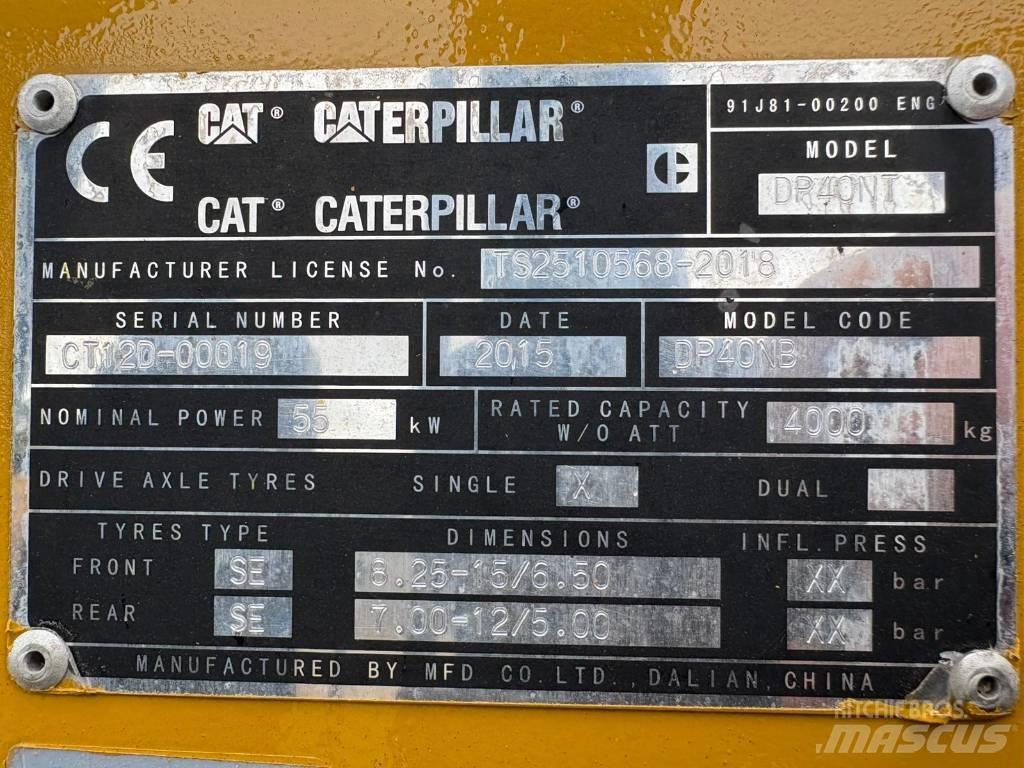 CAT DP40NT Dizelski viljuškari