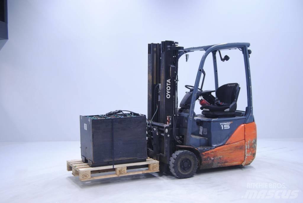 Toyota 8FBE15T Električni viljuškari