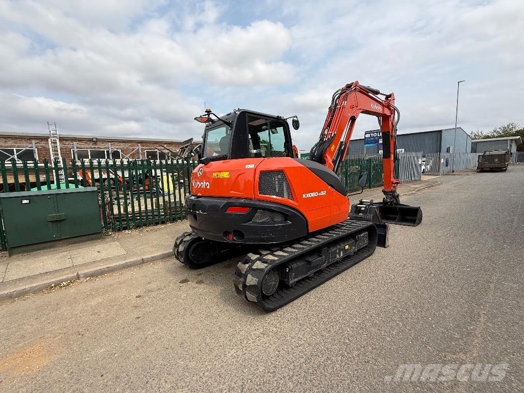 Kubota KX 080-4 Midi bageri 7t – 12t